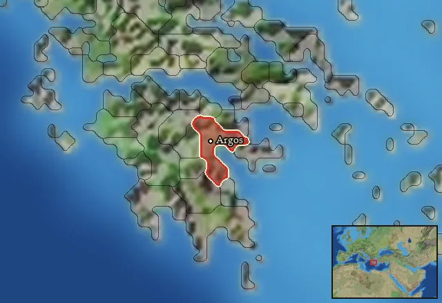 Regions carrying Argive