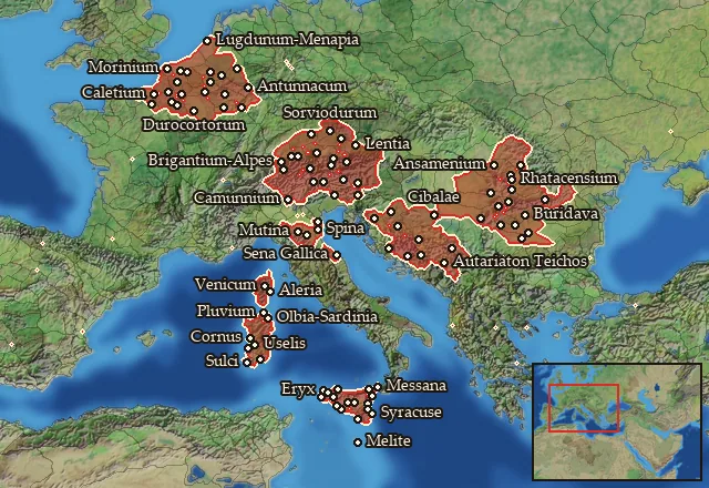 Regions carrying Gemina early