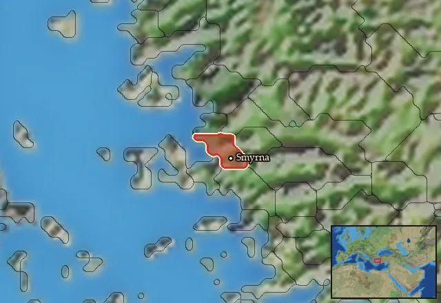 Regions carrying Smyrnaian