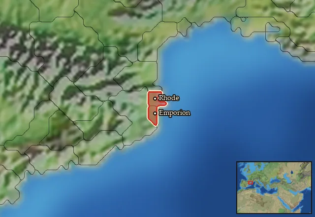 Regions carrying Emporitan