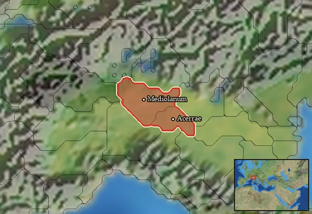 Regions carrying Insubrian