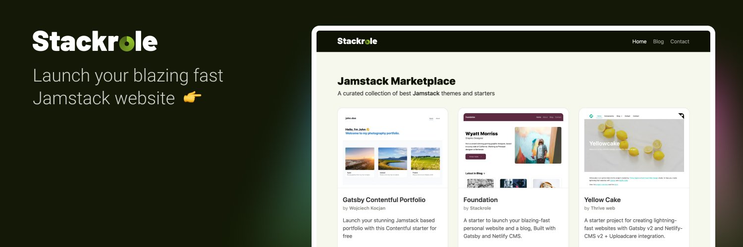 Check out Stackrole.com - A Jamstack marketplace