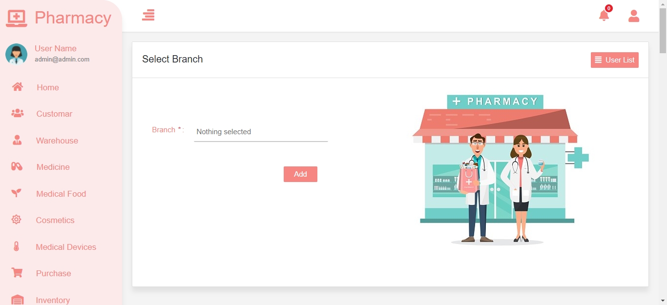 GitHub - TasneemAnas48/Pharmacy-Mangment-System: Pharmacy Management ...