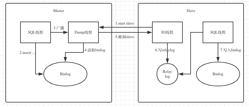 mysql的master
