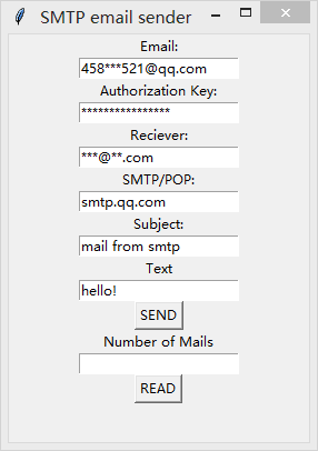 GitHub - Taurus-Chao/MailClient: Application of smtp and pop3 in python ...
