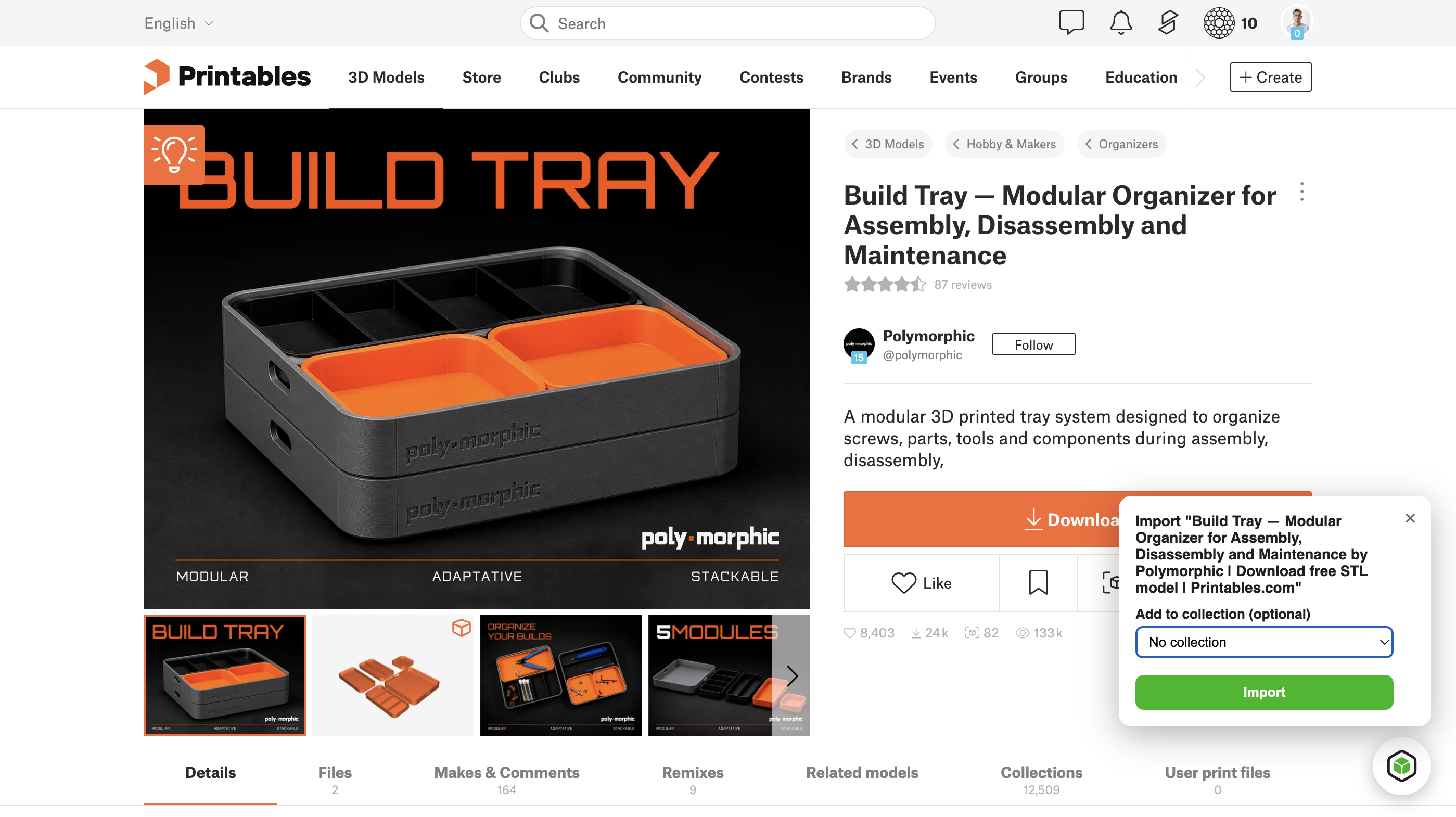 Thingport Grab on Printables
