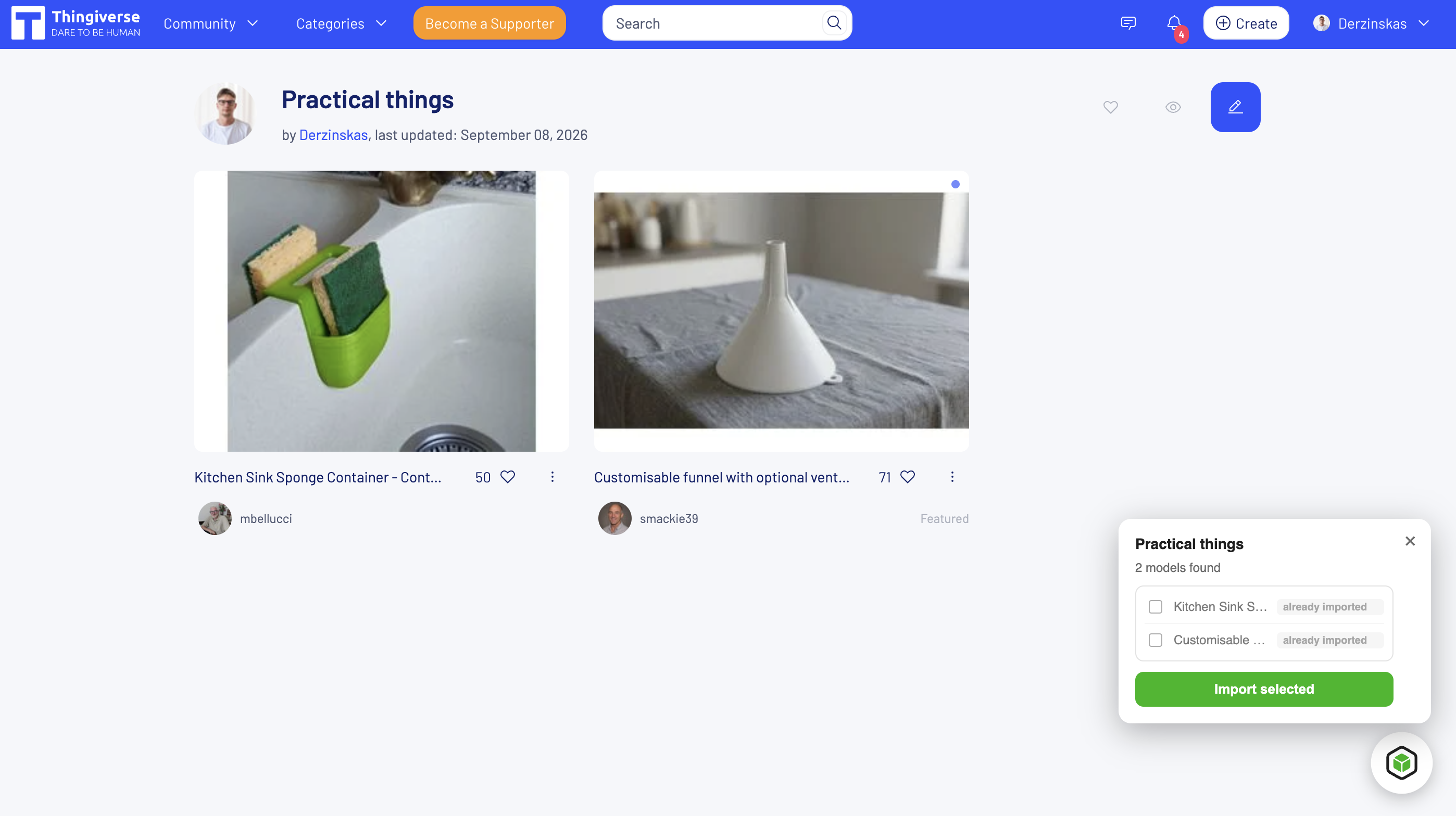 Thingport Grab on Thingiverse