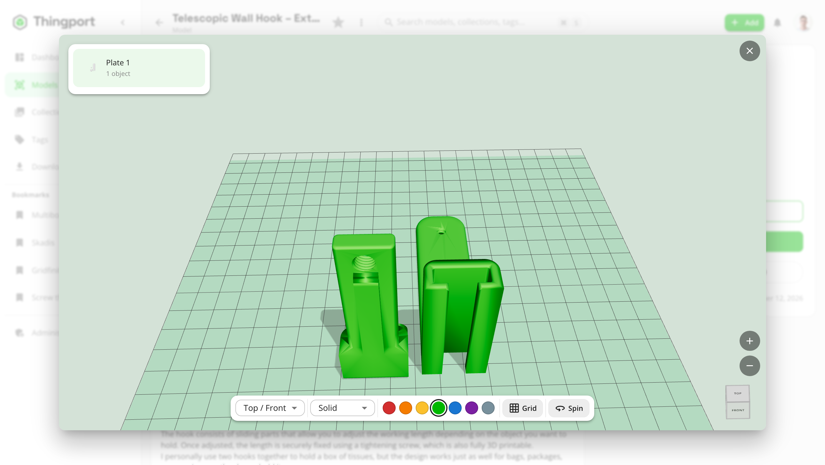 3D preview