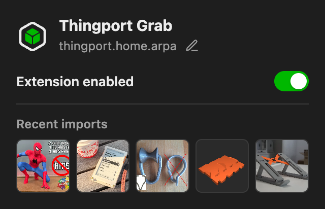 Popup in dark mode