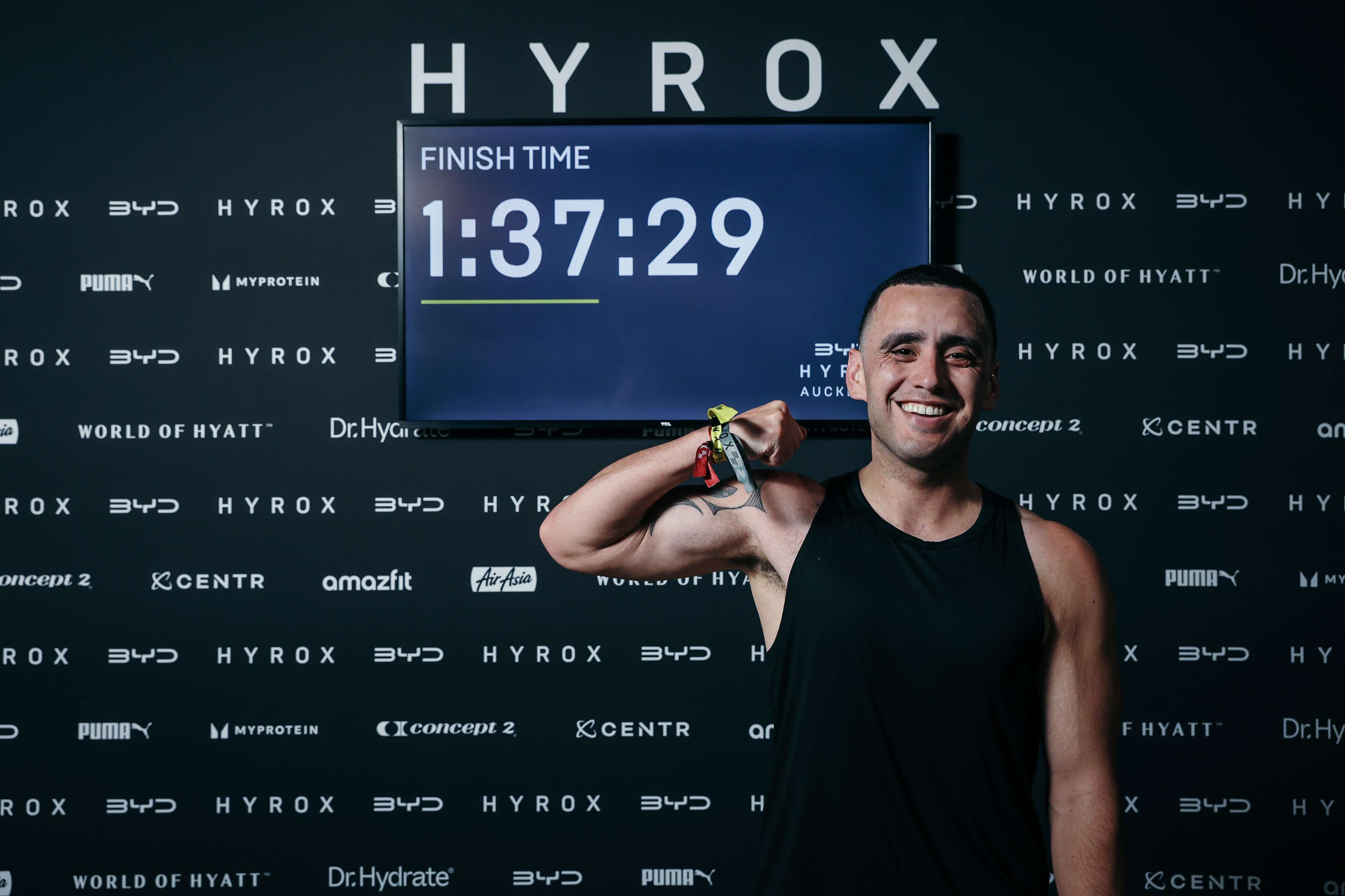 HYROX athlete at M2 Training Club