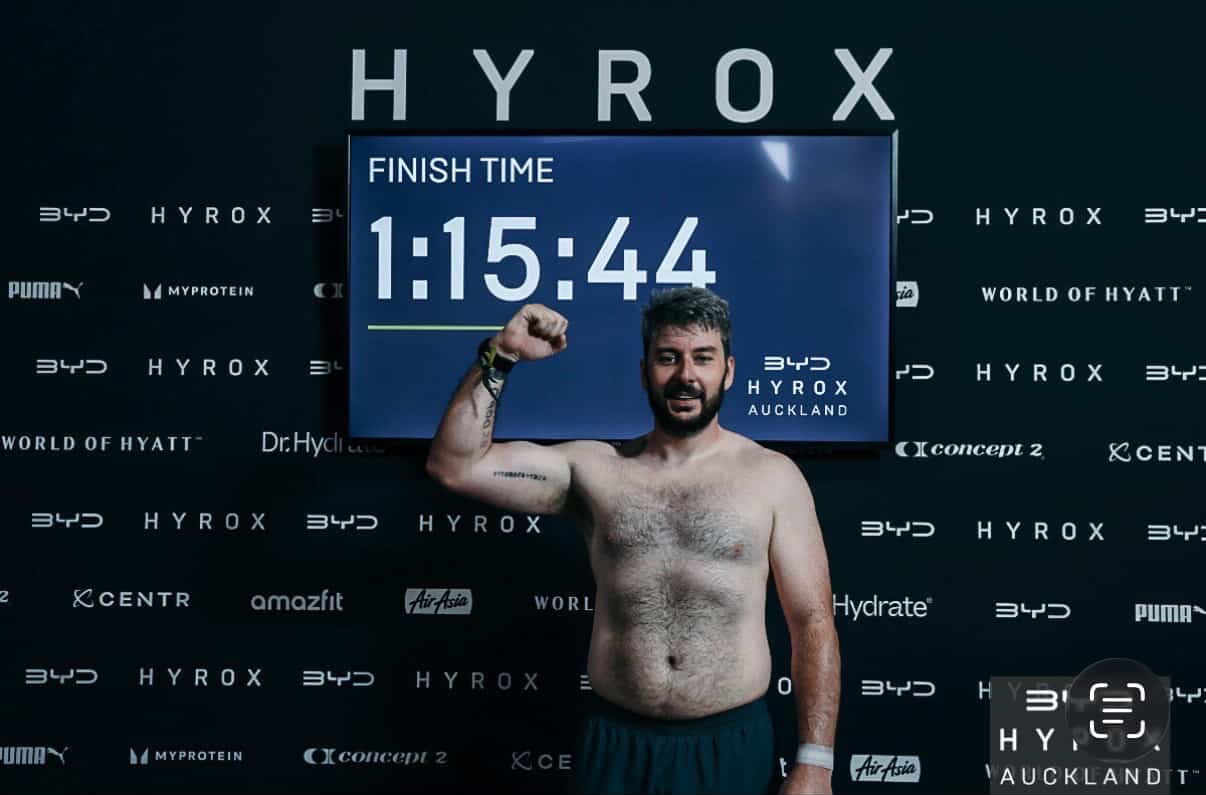 HYROX athlete Shane at M2 Training Club