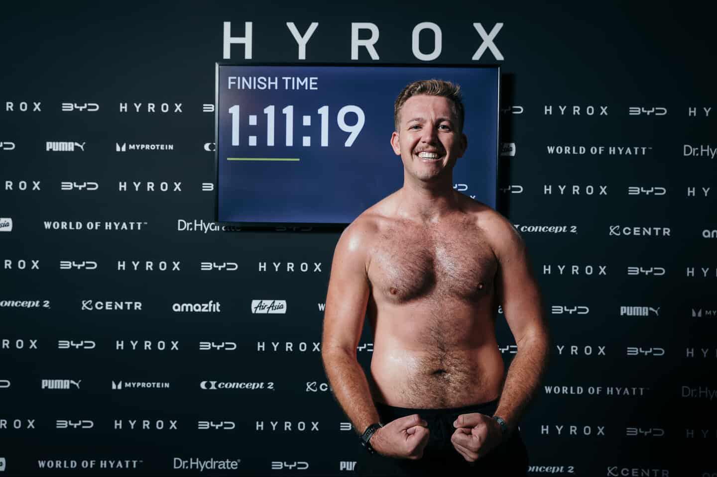 HYROX athlete Thomas at M2 Training Club