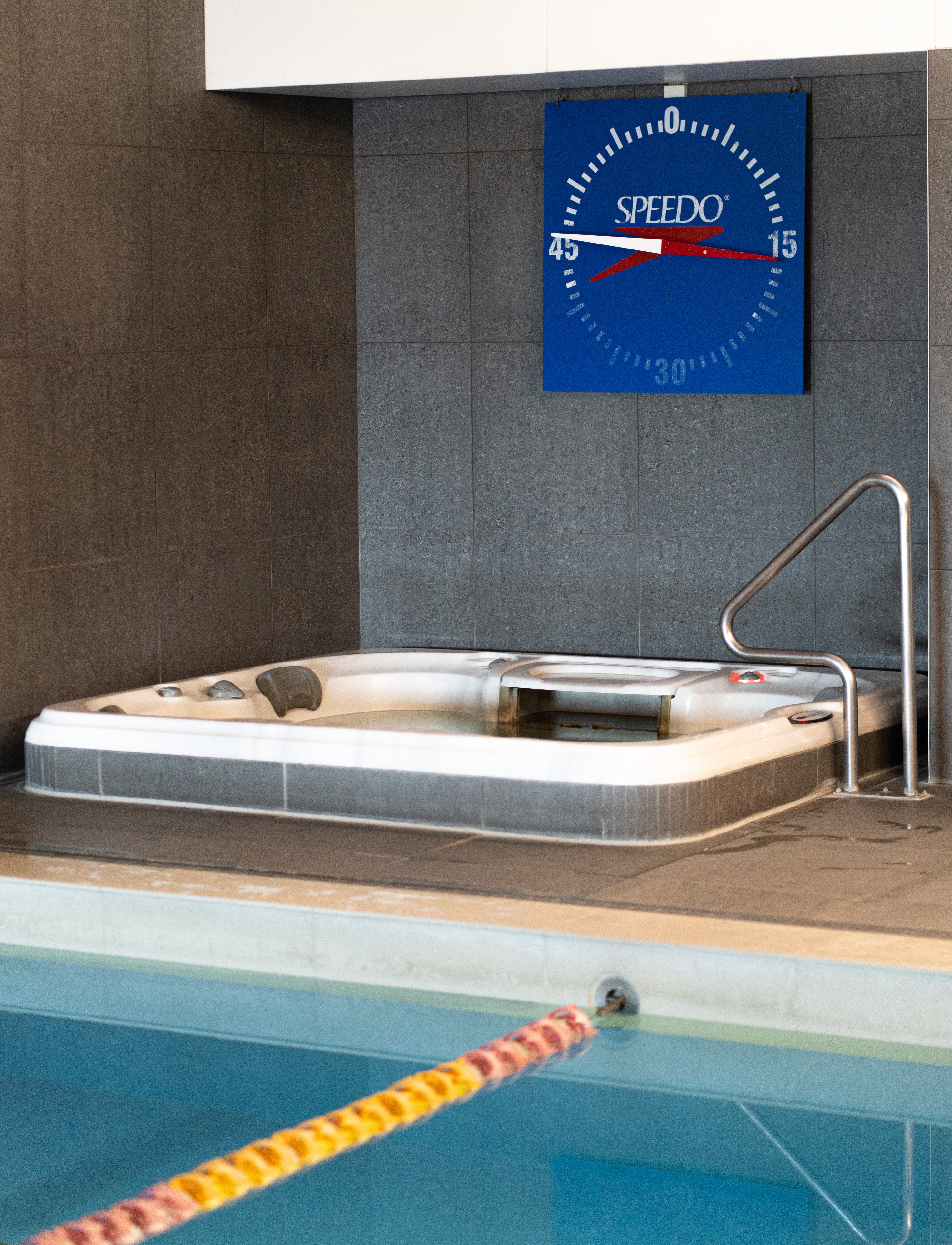 Spa pool at M2 Training Club