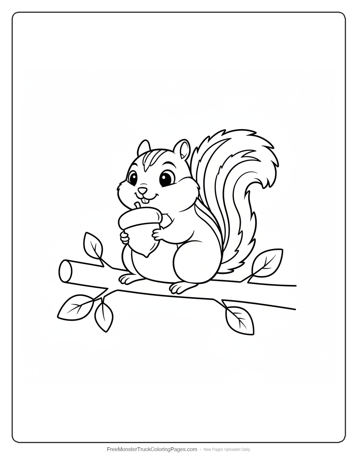 Black and white coloring page of a monster truck designed as a moon rover with scientific equipment and special tires