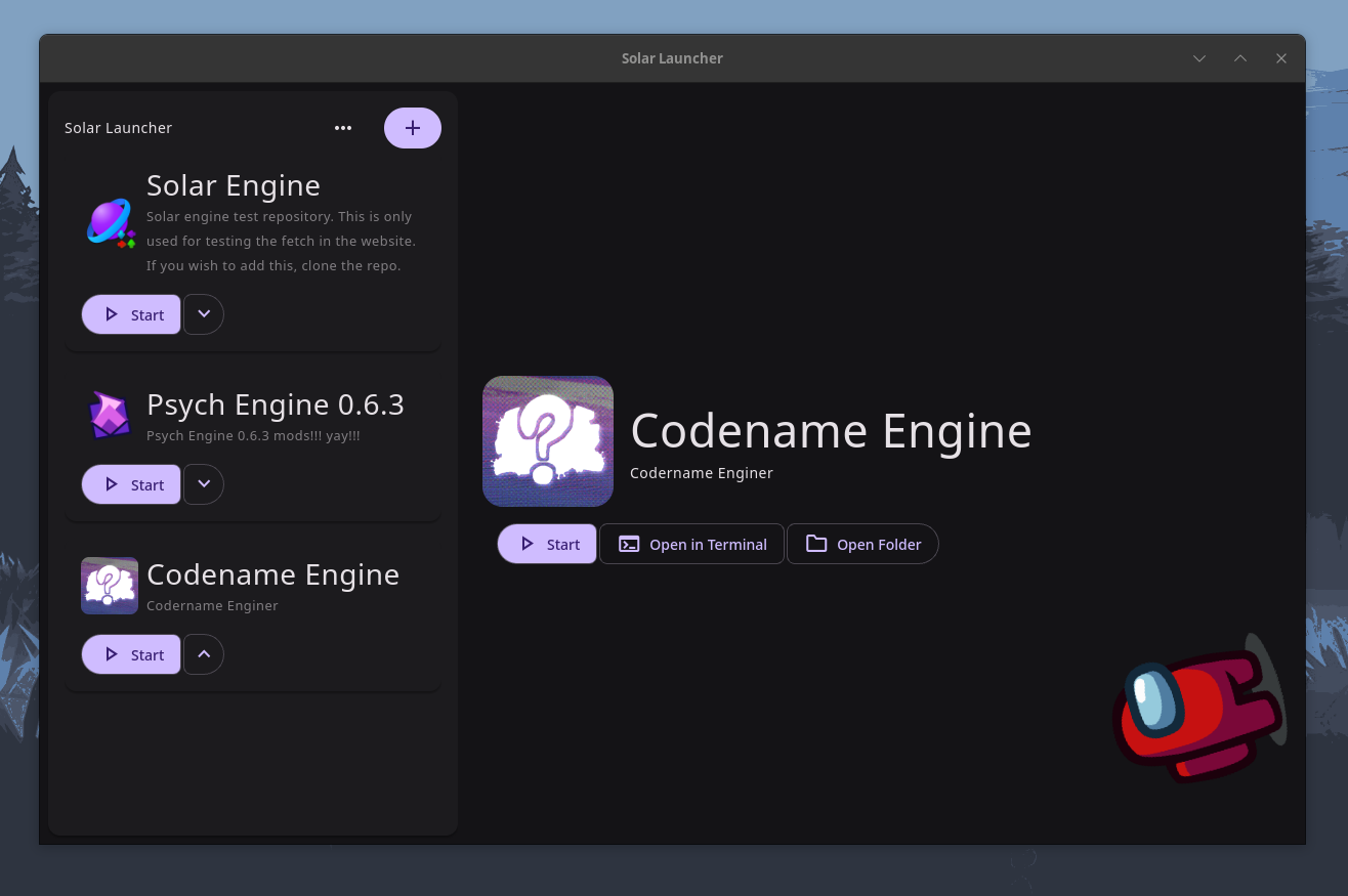 Main Content without banner, README and Changelog