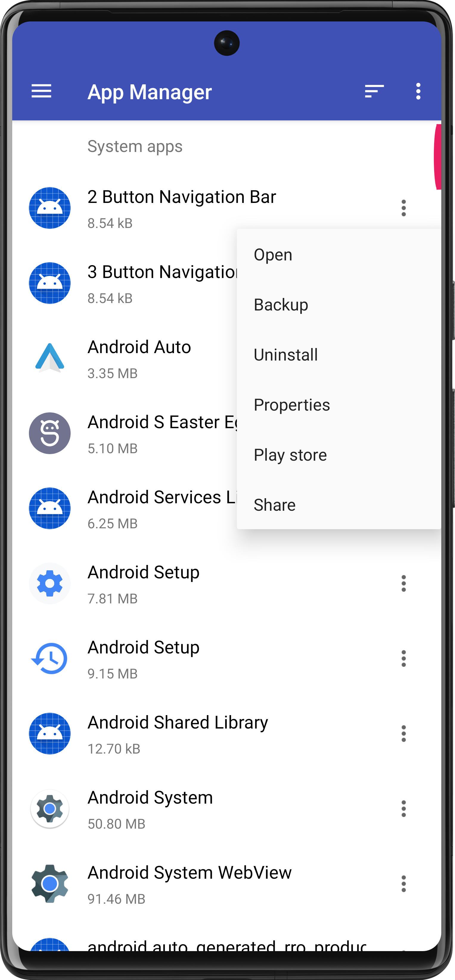Screenshot 3 of Amaze File Manager — opens full size