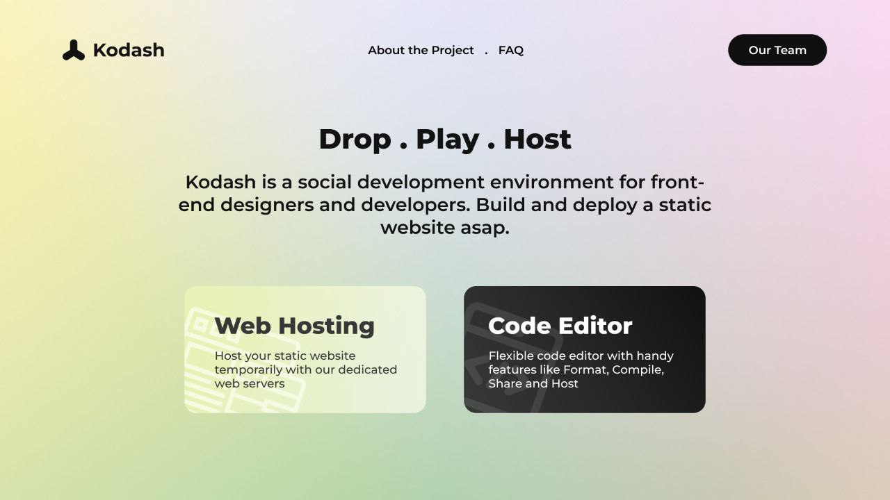 GitHub - TeamBash4/Kodash: Kodash is a development and deployment ...