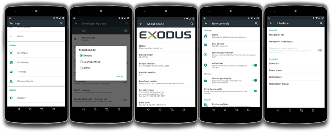 EXODUS is an open-source project coded by professional level ...