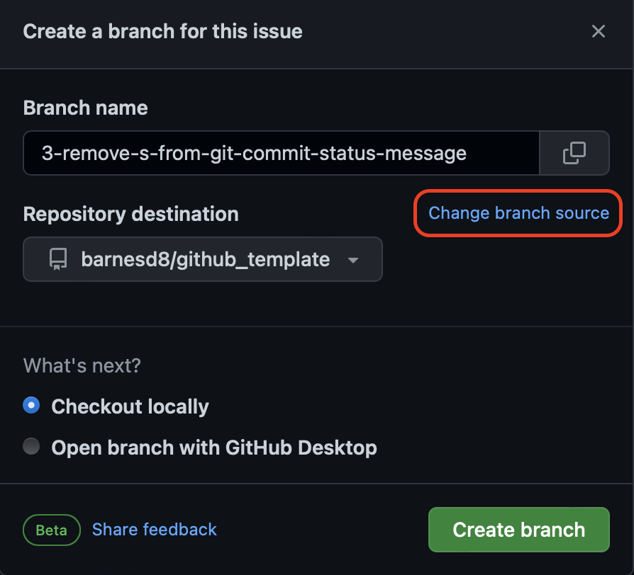 git change source