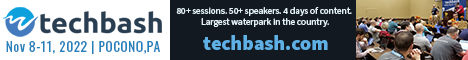 Register for Techbash 2022 developer conference at techbash.com