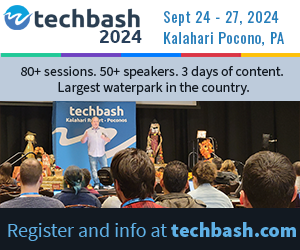 See the sessions for Techbash 2024 developer conference at techbash.com