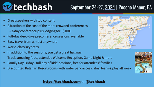 TechBash 2024 - Dark Slide