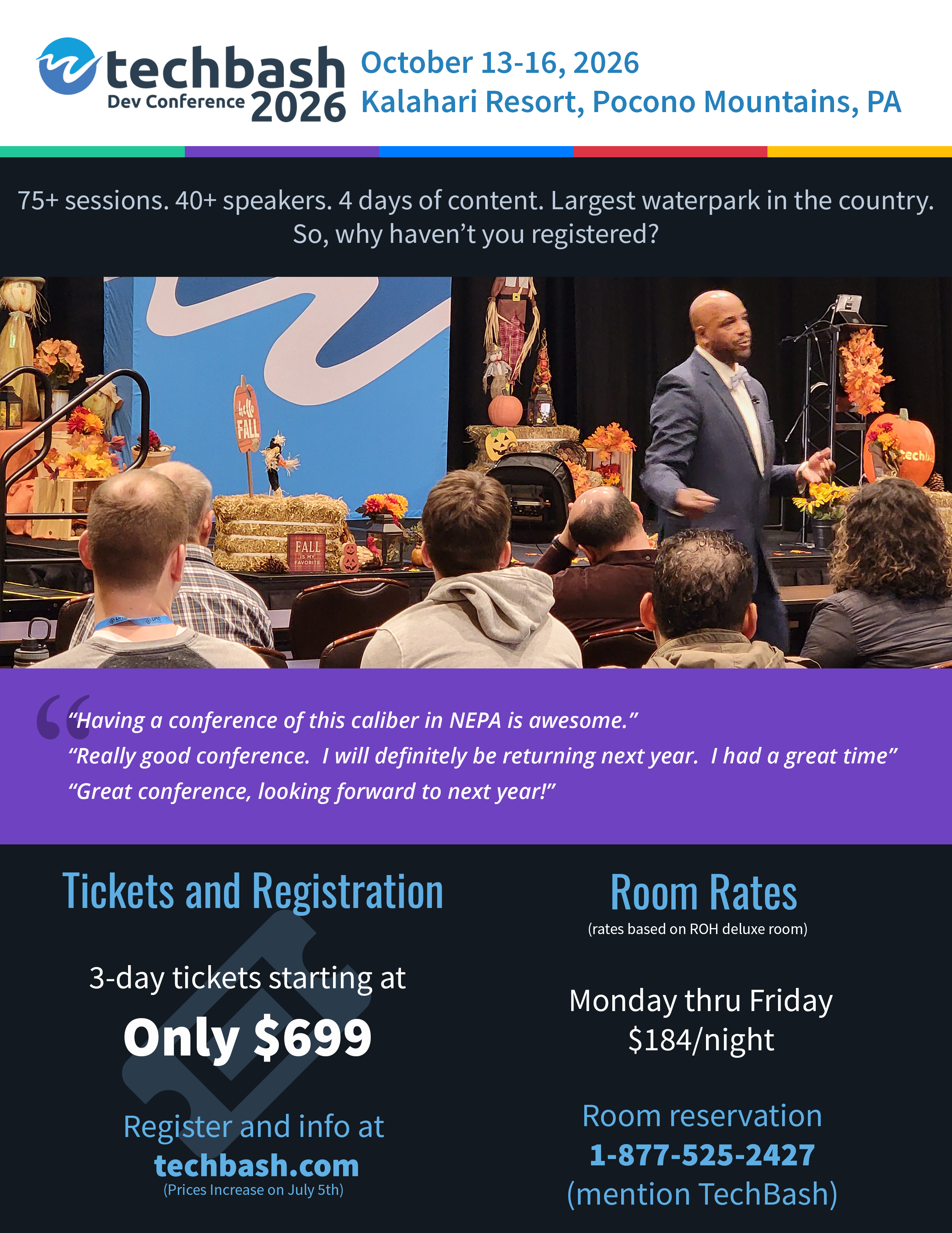 Techbash 2026 Event Flyer