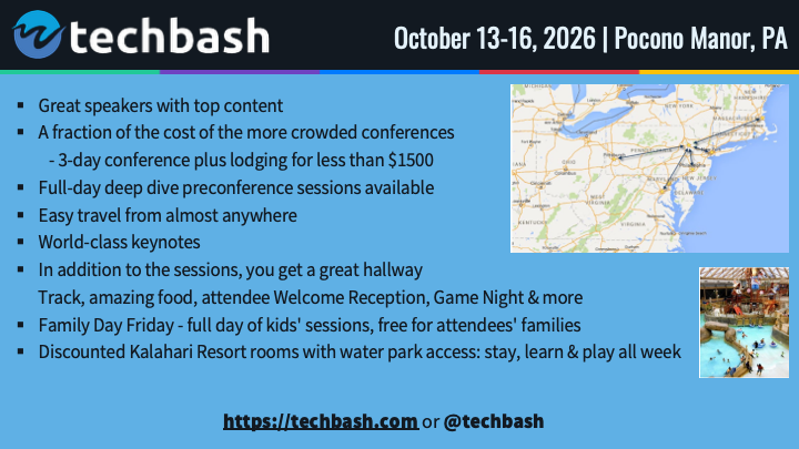 TechBash 2026 - Dark Slide