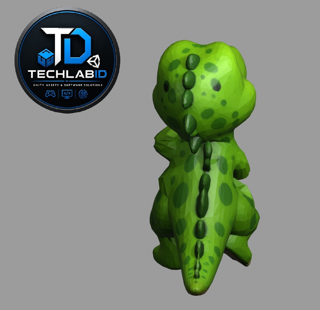 Dino Climbing Ladder Character