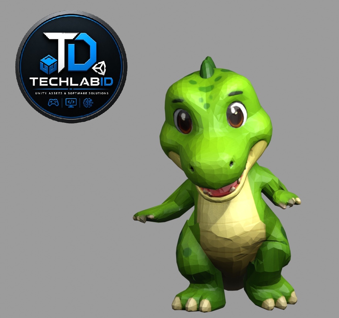 Dino Walking Character