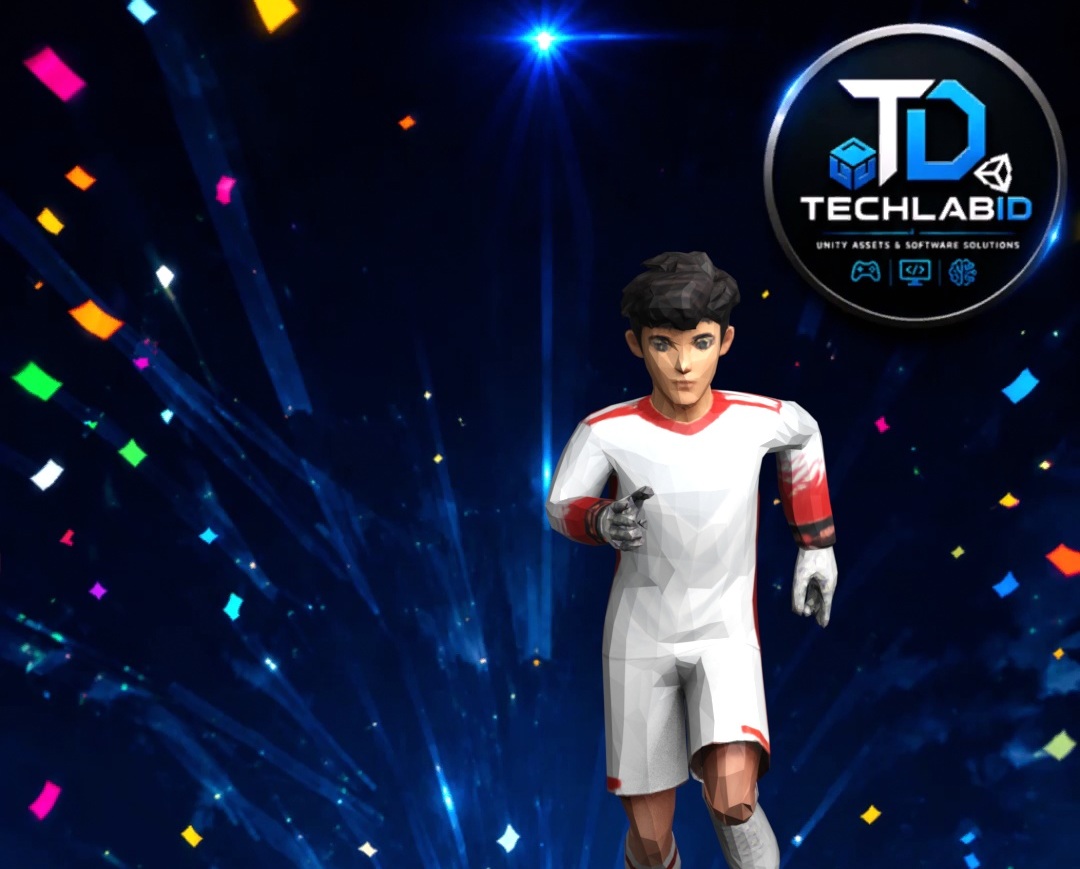 GoalKeeper Running Character