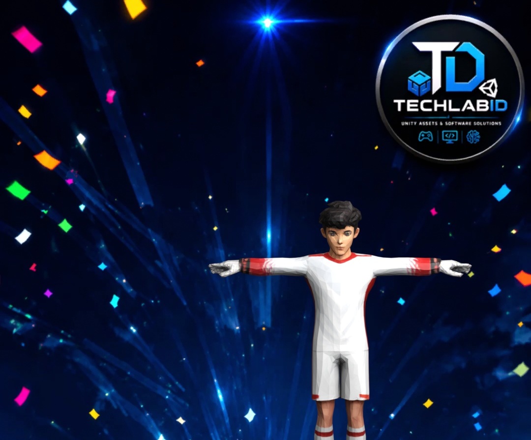 GoalKeeper T-Pose Character