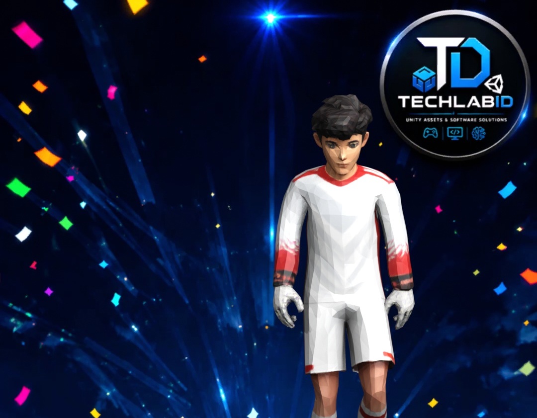 GoalKeeper Walking Character
