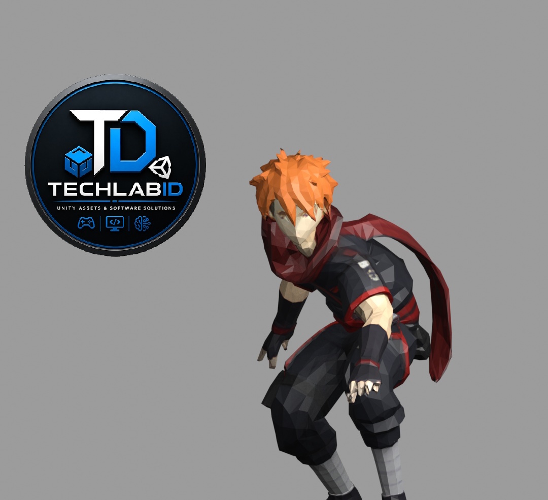 Ninja Crouch Walk Forward Character