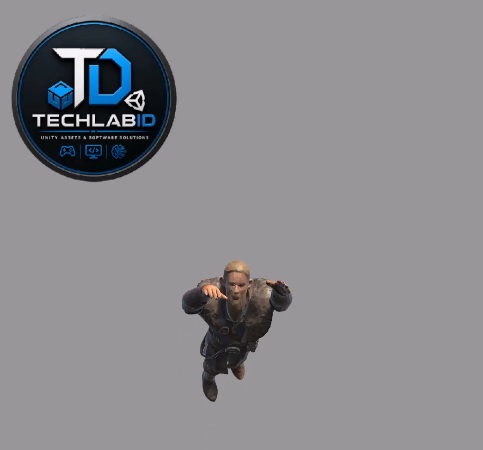 Viking Warrior Jump Over Character