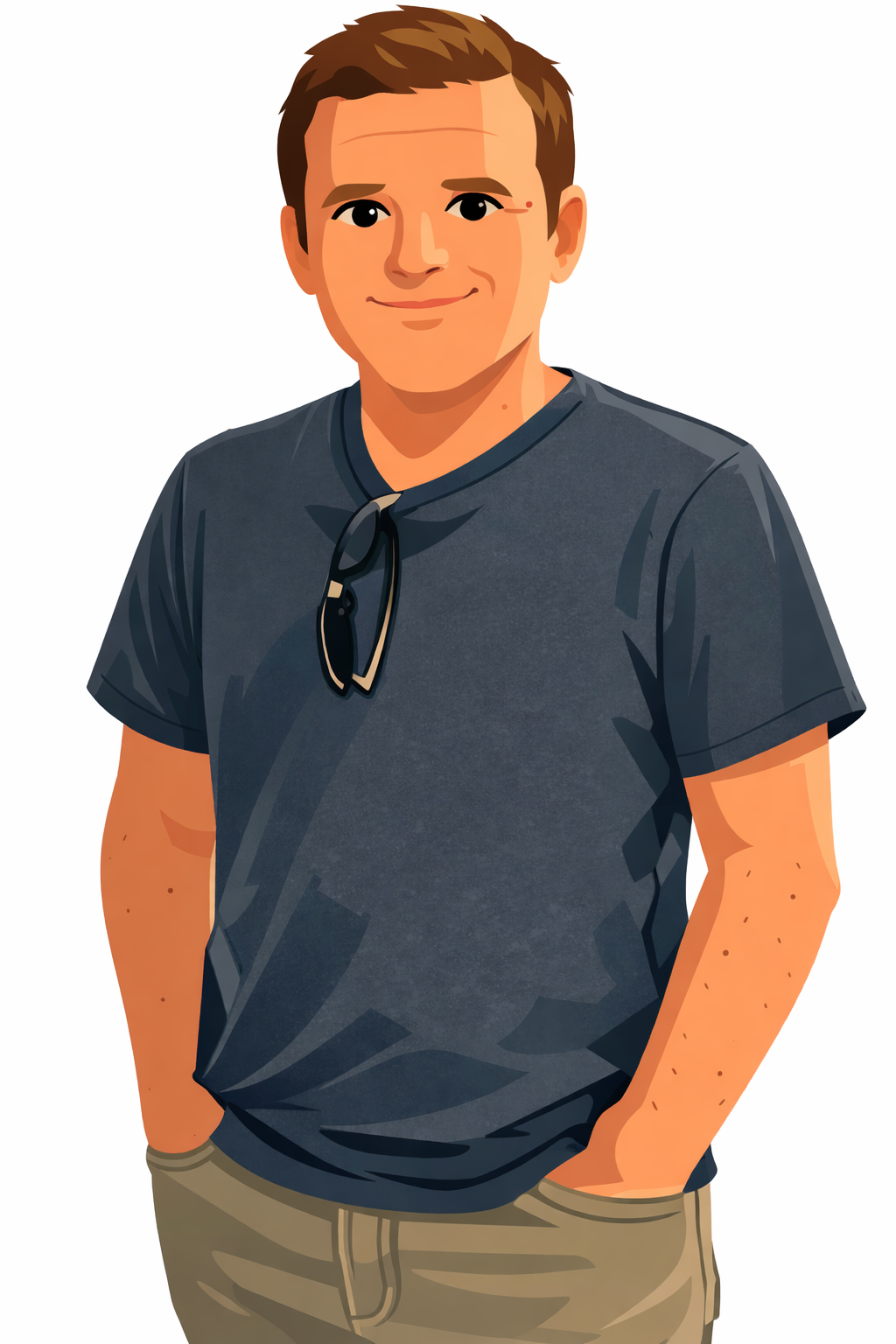TechTweedie illustration of Ian Tweedie