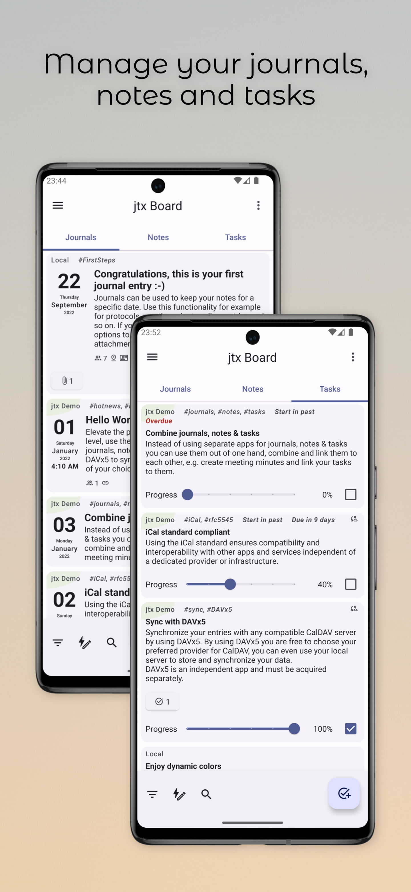 Screenshot 2 of jtx Board — opens full size