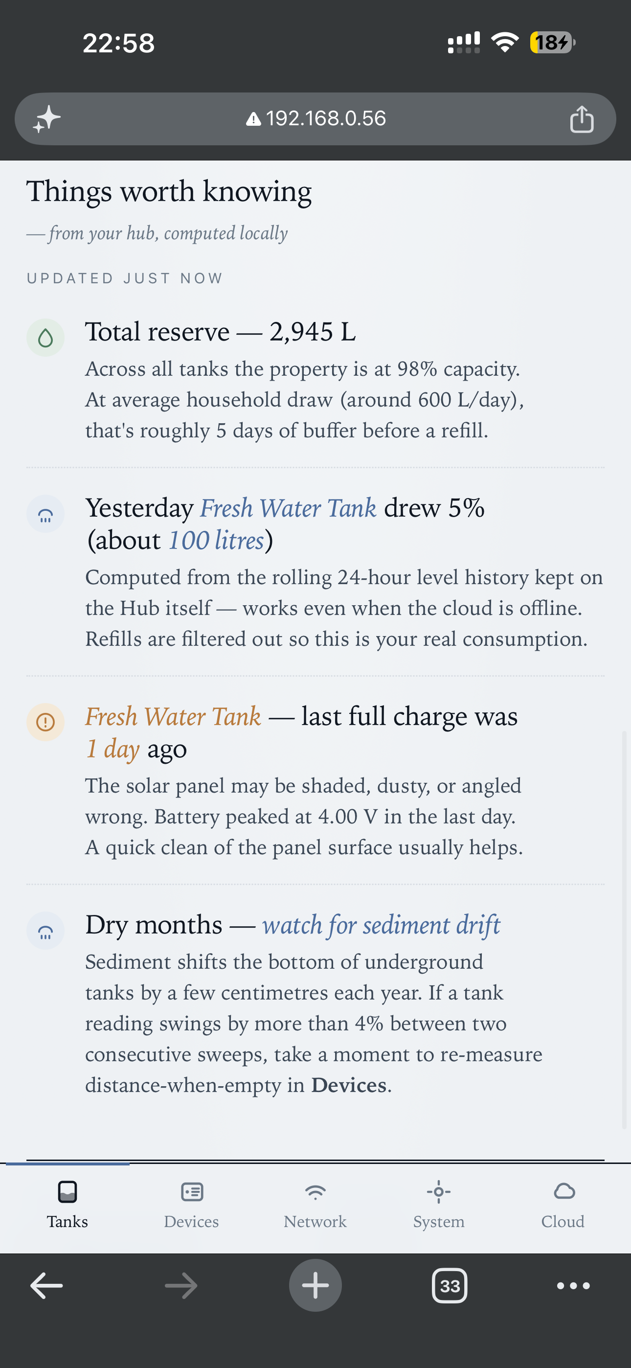 Things worth knowing — full insights list