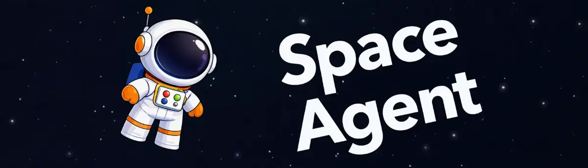 Space Agent banner