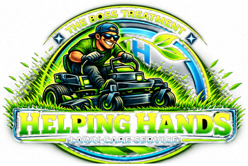 Helping Hands Lawn Care logo