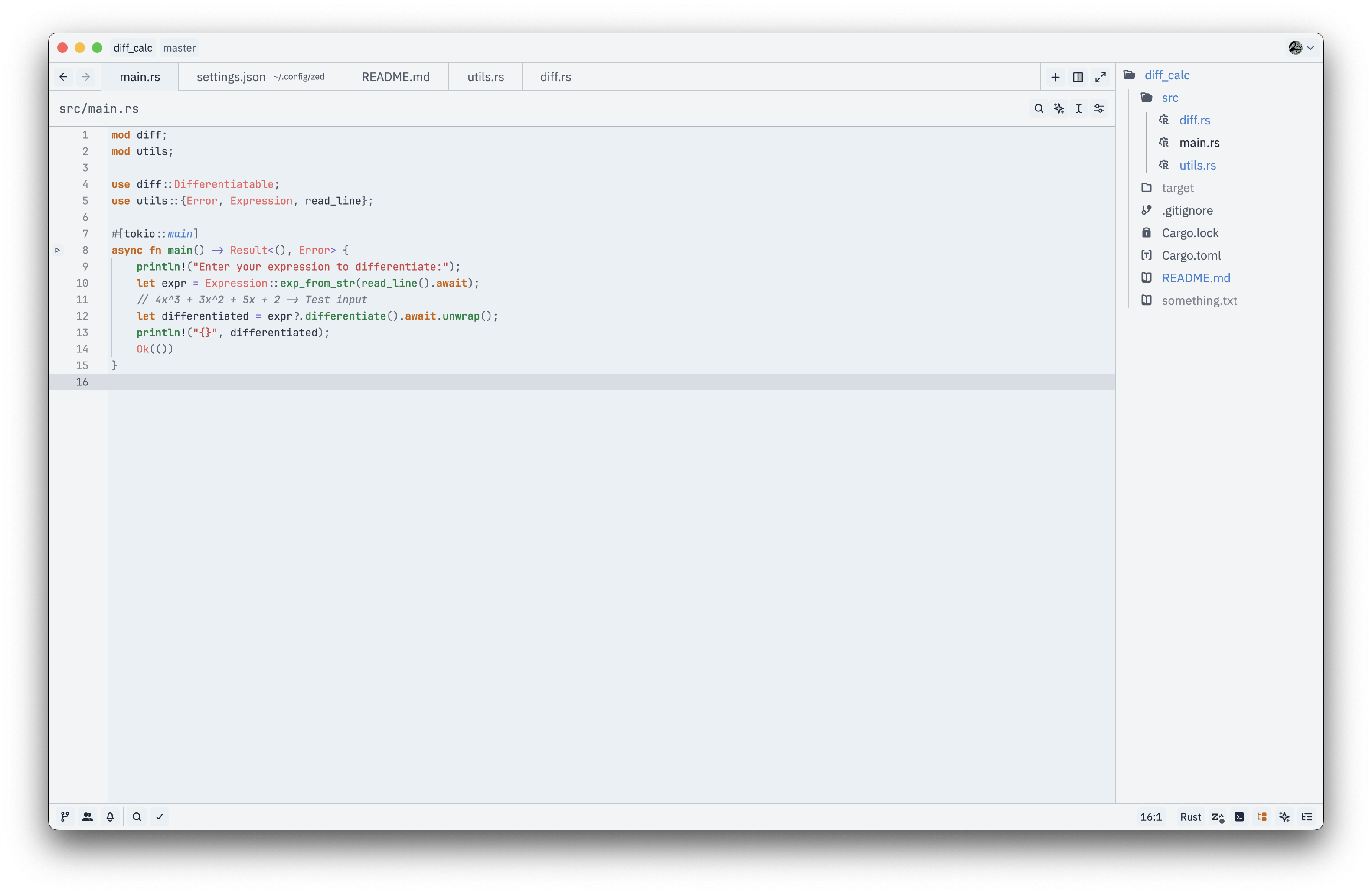Screenshot of Marble theme - Light