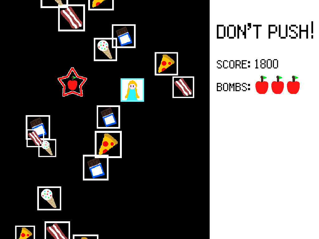 Dont Push Game Screenshot