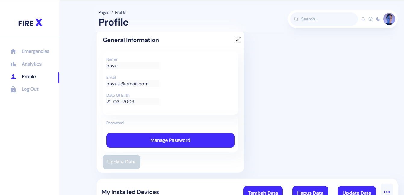 GitHub - TehBotolBayu/firex-app