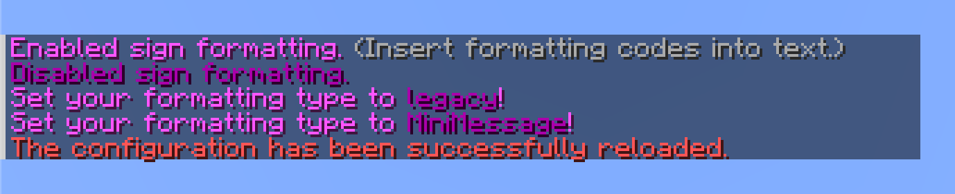 some other commands
