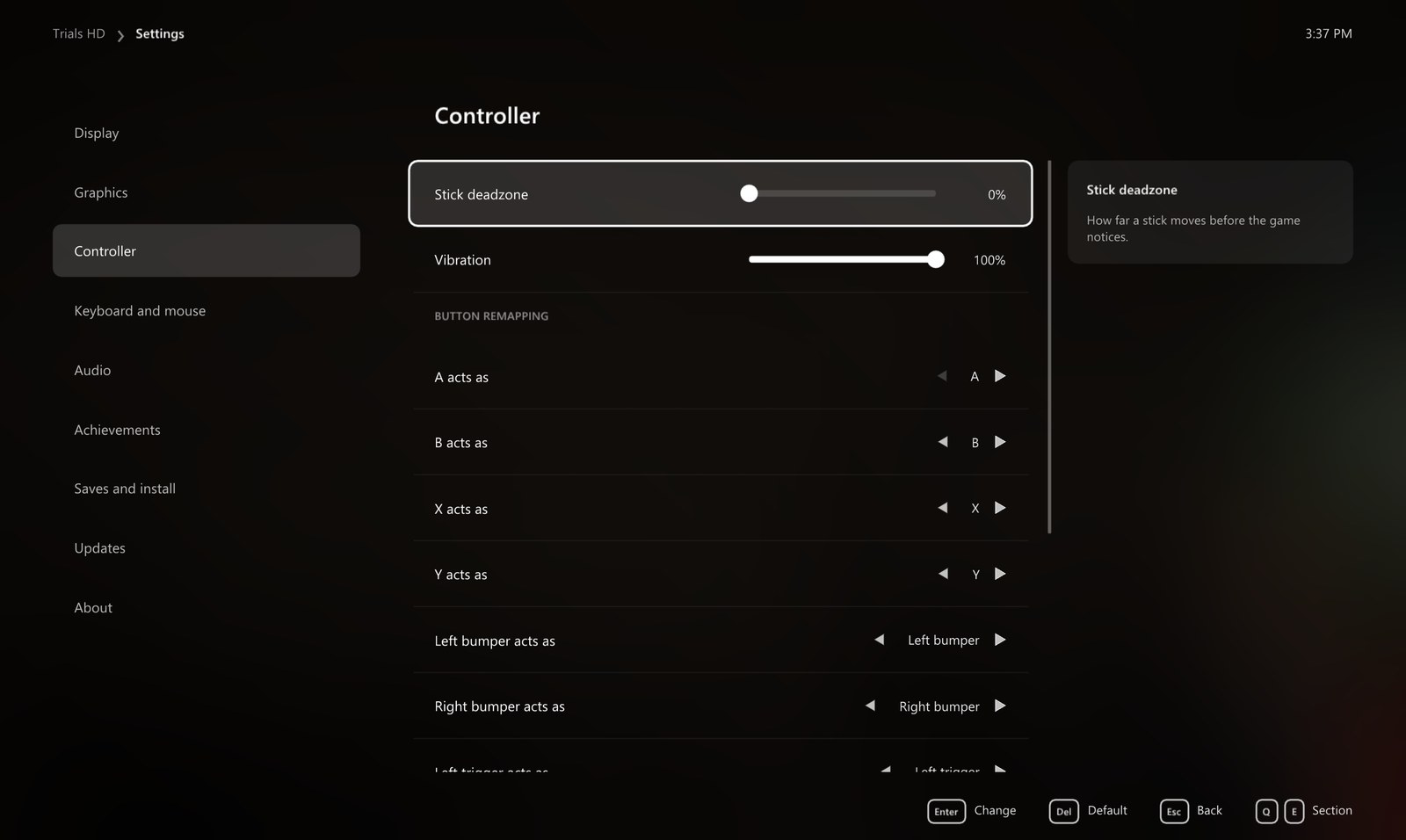 Controller page