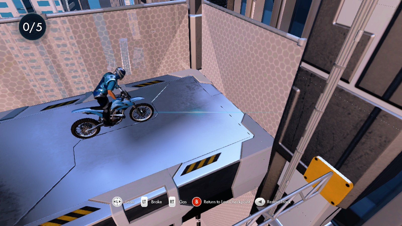 Trials Fusion: the start of a city track