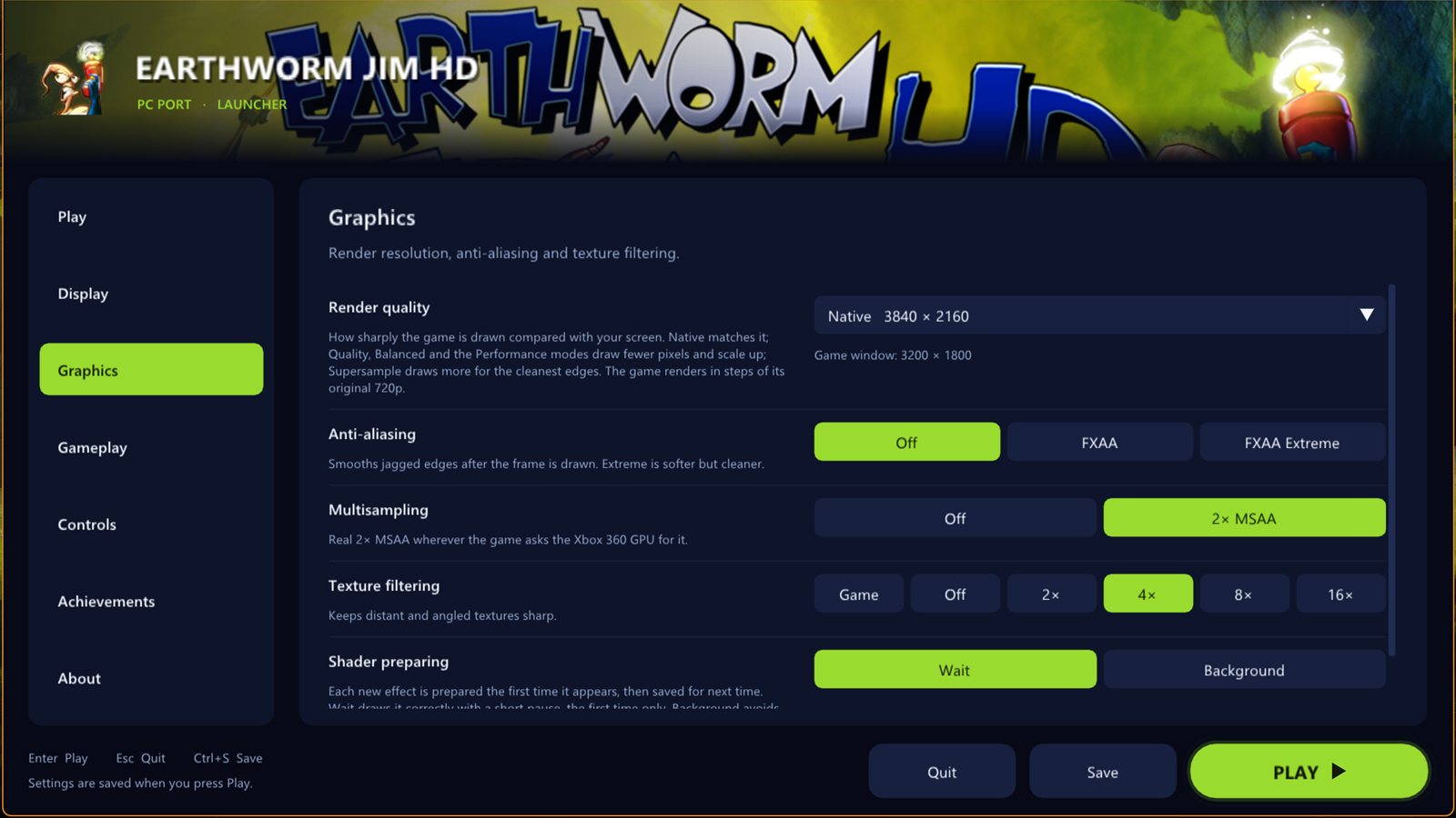 Graphics page