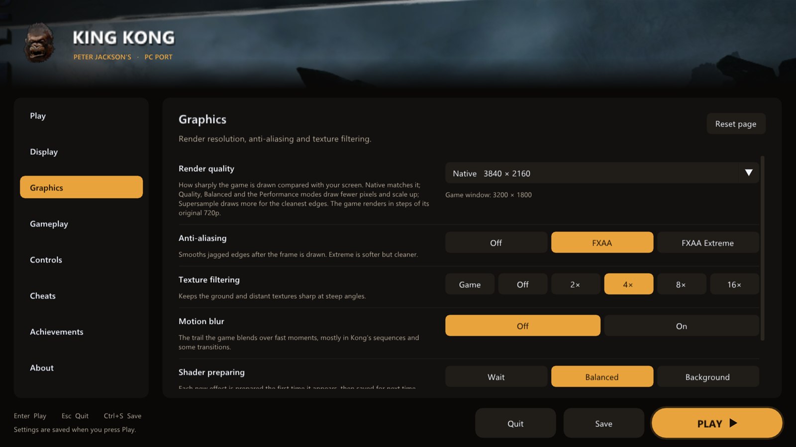 Graphics page