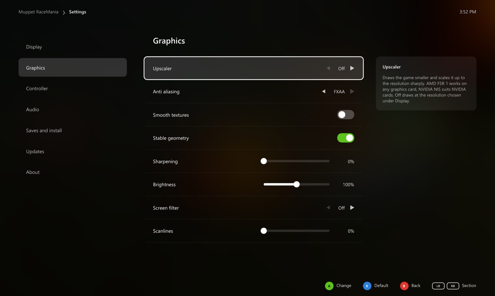 Graphics page