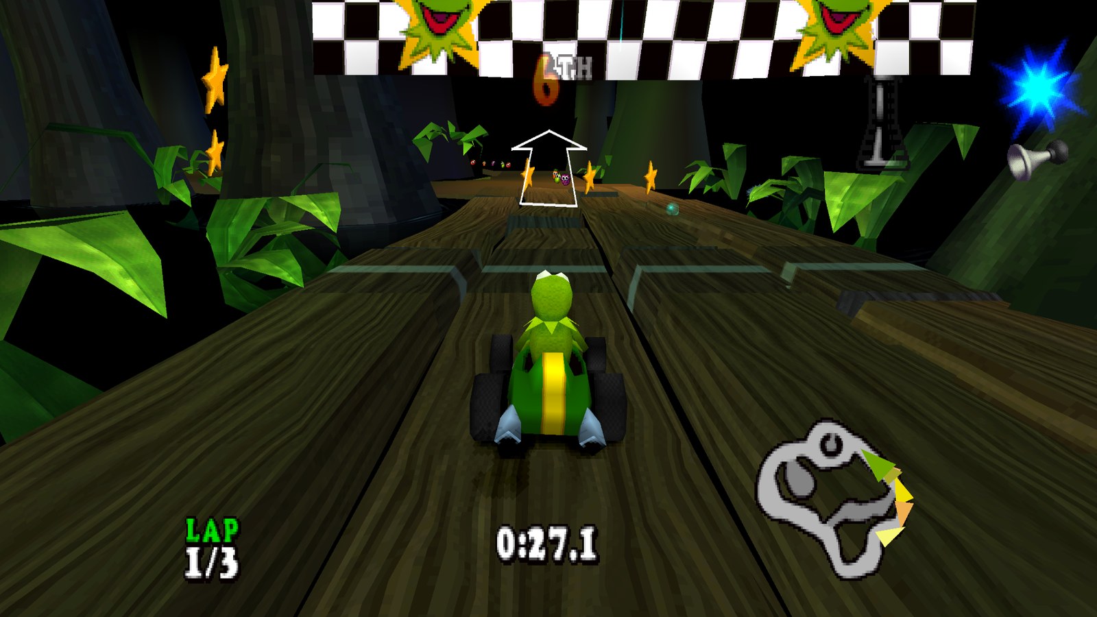 Racing in widescreen
